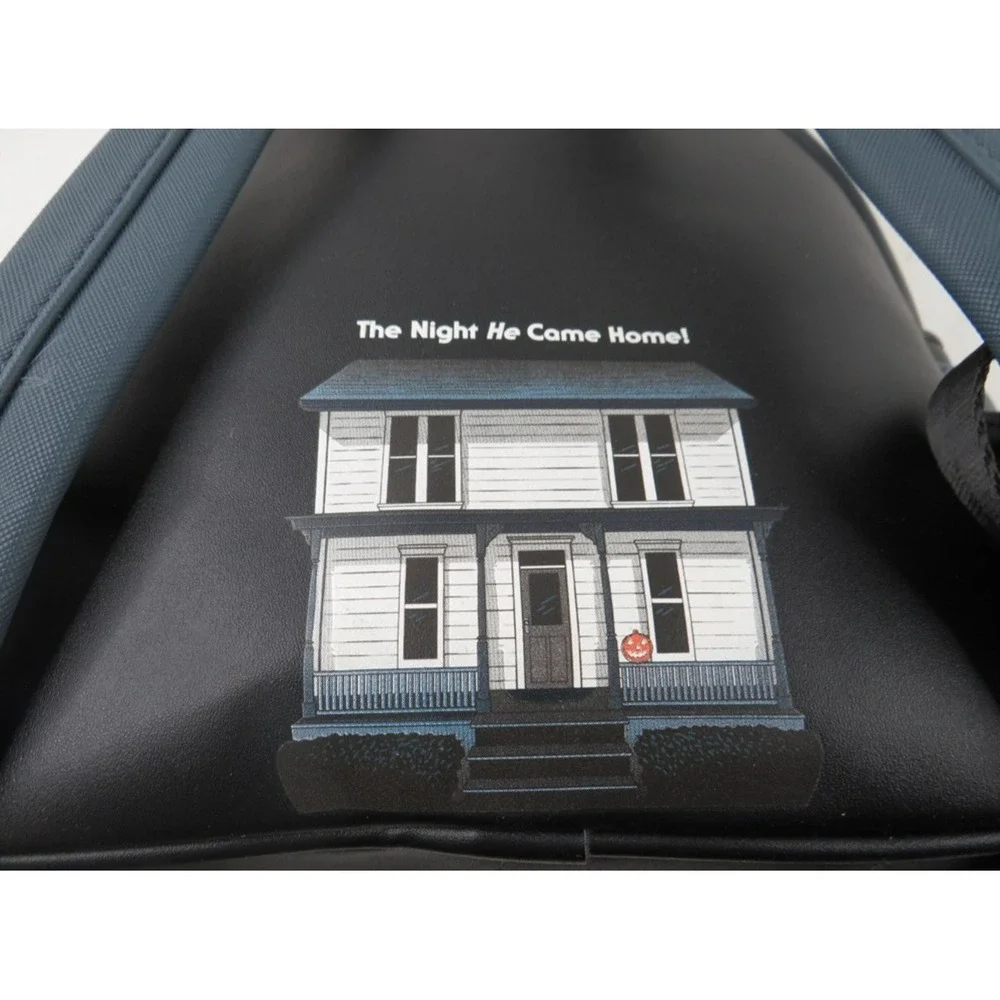LOUNGEFLY‎ Halloween Michael Myers Mini Backpack Black Horror Mask